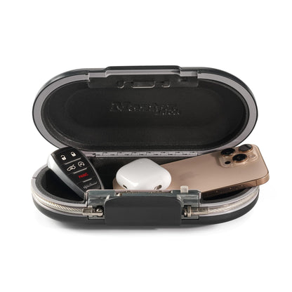 Master Lock Portable Safe with Resettable Combination Lock, Personal Safe Box for Travel, 5900D