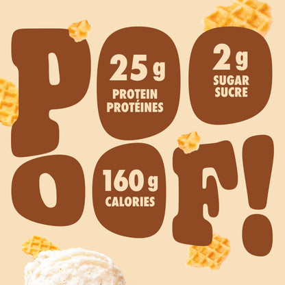 Pure Protein Whey Powder - High Protein (25 g/scoop), Low Sugar (2 g/scoop), Gluten Free, Fast-Acting Formula, Vanilla, 453g