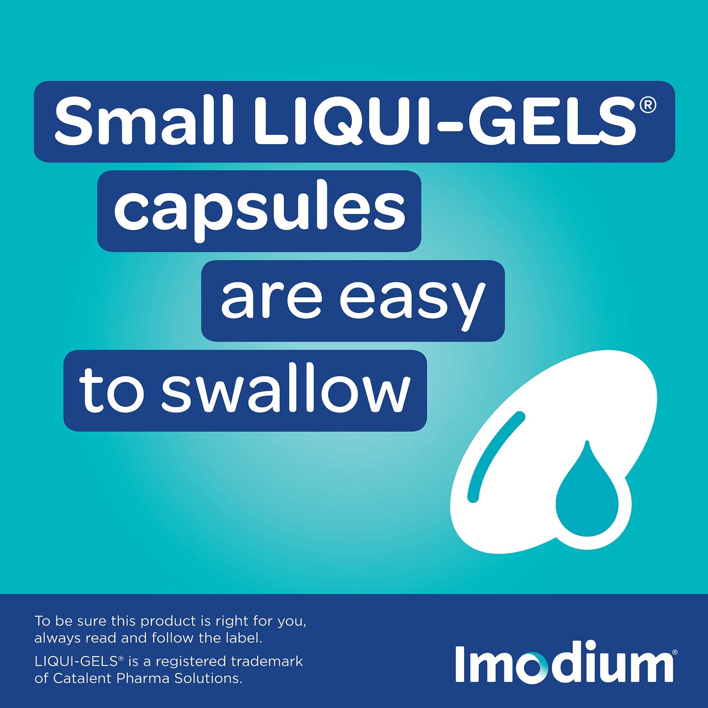 Imodium Diarrhea Relief, Liqui-Gels, 24 Count