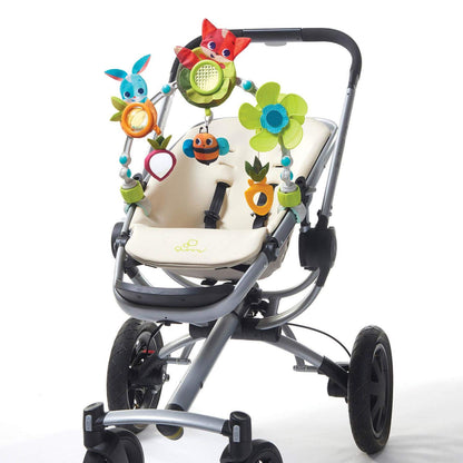 Tiny Love Sunny Stroll Arch, Baby Arch, Easy Universal Attachment, Baby Bouncer and Stroller Accessory, Games Bar- Meadow Days 🍁 All In One Marketplace Canada