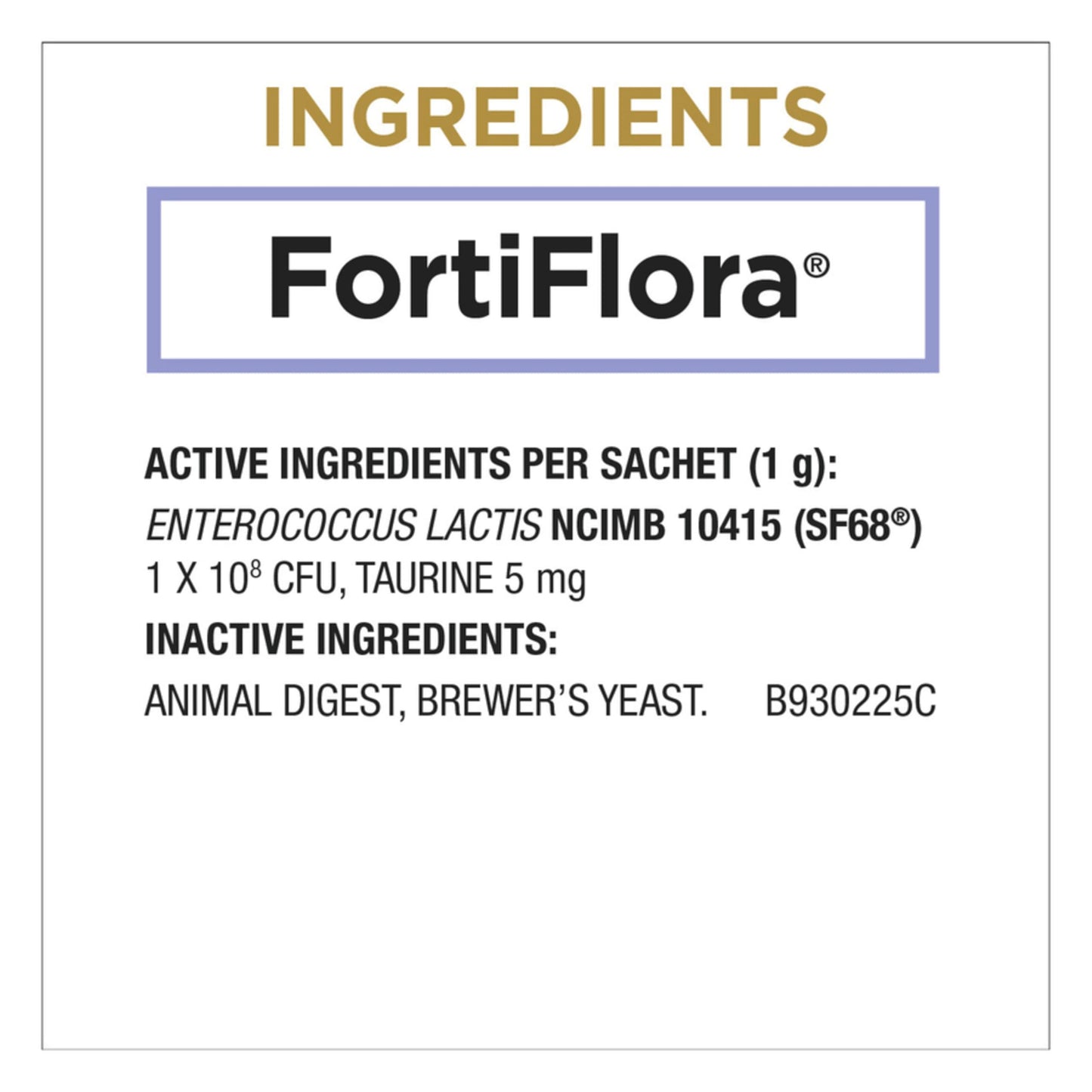Purina Pro Plan Veterinary Supplements Fortiflora Powdered Cat Probiotics - 30 g sachets (Pack of 30)