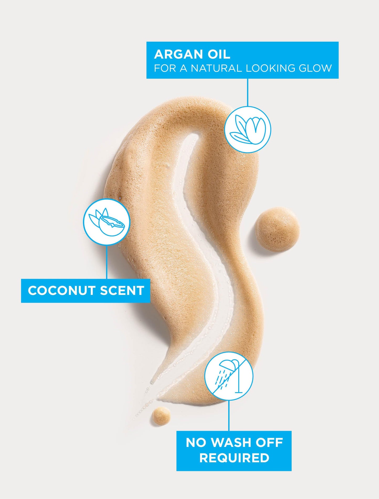 Mousse Autobronzante Liquide Dorée Bondi Sands | Sans Rinçage | Mousse Légère + Séchage Rapide Enrichie en Huile d'Argan, Procure un Bronzage Hydraté et Sans Traces | 150mL