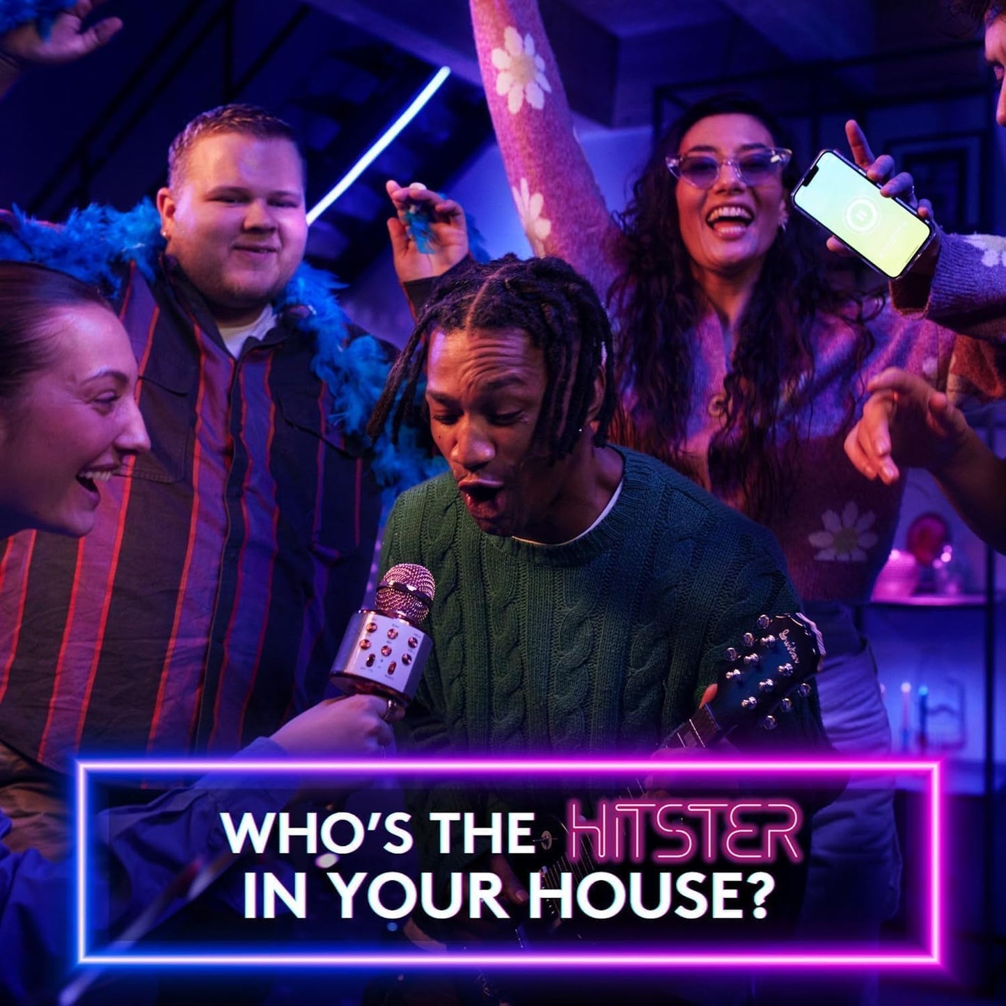 HITSTER - Rock - The Ultimate Music Trivia Party Game for Adults and Families - All-Time Playlist with The Greatest Hits - 2 to 10 Players Ages 16+