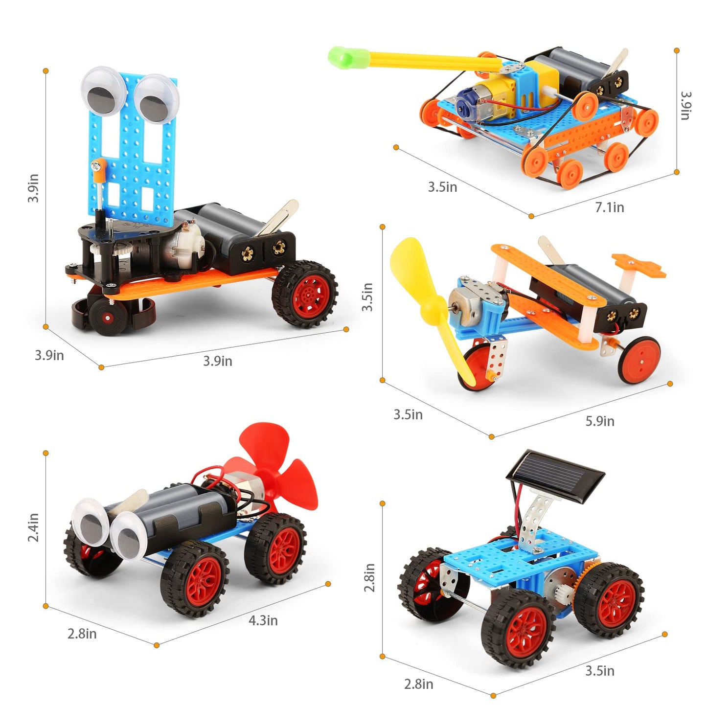 STEM Toys Science Kit for Kids 6-8 8-10 10-12, Crafts for Boys Girls Gifts 9-12 Years Old, STEM Building Robot Car Toys for Birthday Gift Ideas Age 8 9 10 11 12 - Available at All In One Marketplace Canada