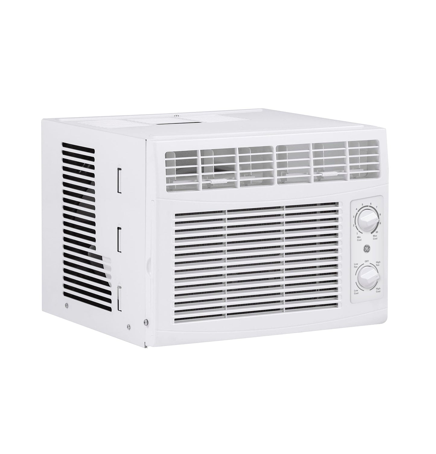 GE 5,000 BTU Mechanical Window Air Conditioner for Small Rooms up to 150 sq ft.