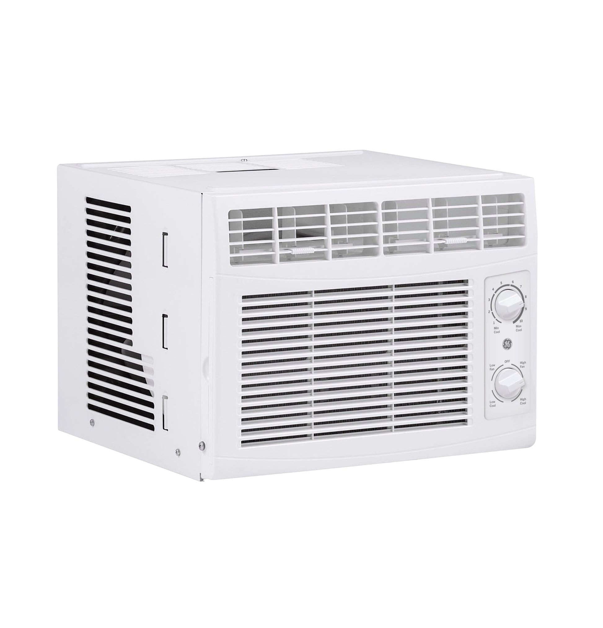 GE 5,000 BTU Mechanical Window Air Conditioner for Small Rooms up to 150 sq ft.