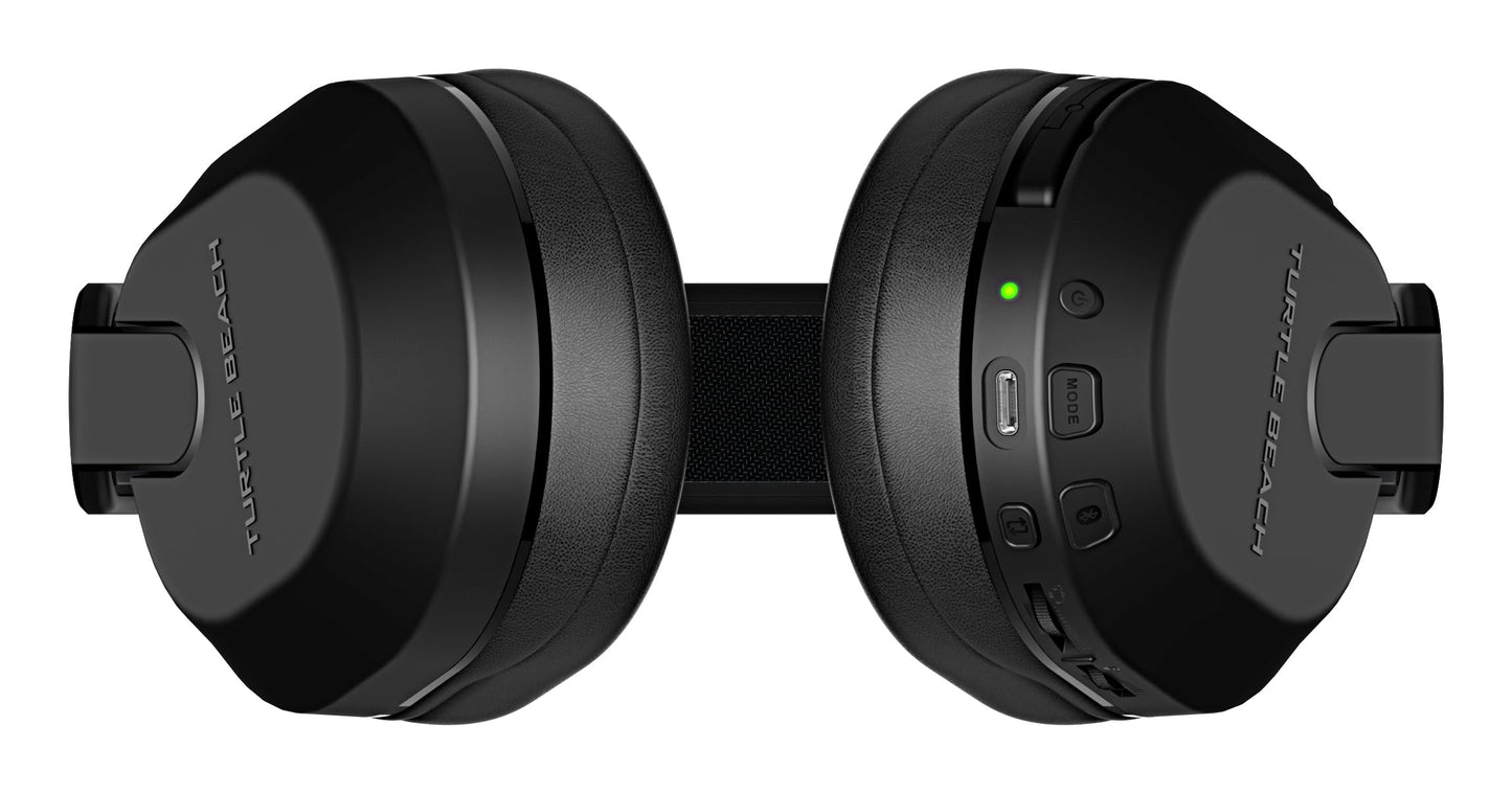 Turtle Beach Stealth 500 Wireless Amplified Gaming Headset for PS5, PS4, PC, Nintendo Switch, & Mobile – 40-Hr Battery, Bluetooth, Memory Foam Cushions, Flip-to-Mute Mic, EQ Presets – Black