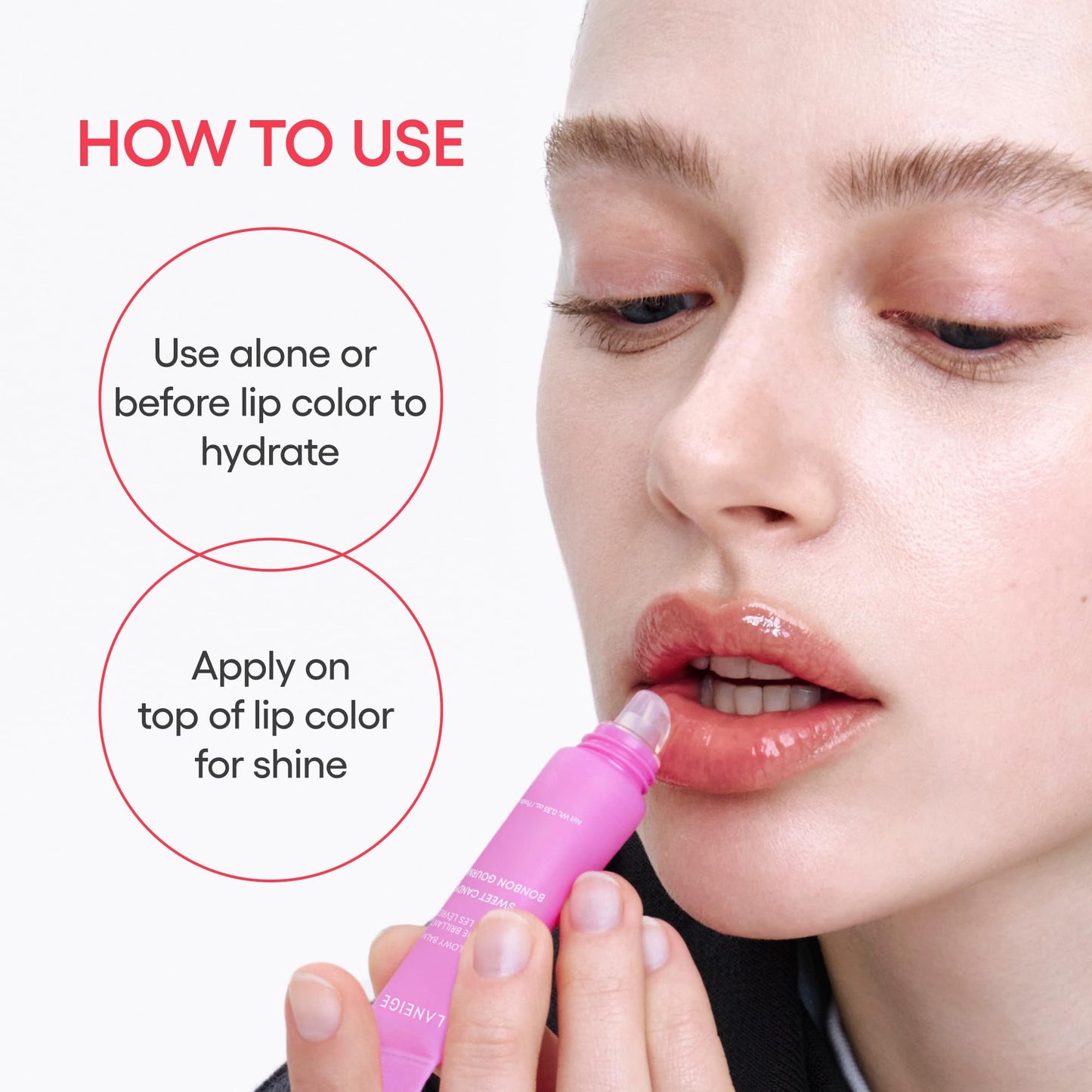 LANEIGE Lip Glowy Balm, Blueberry: Sheer Tinted Lip Moisturizer with Shea Butter, for Hydrating Shine & Soft Lips 🍁 All In One Marketplace Canada