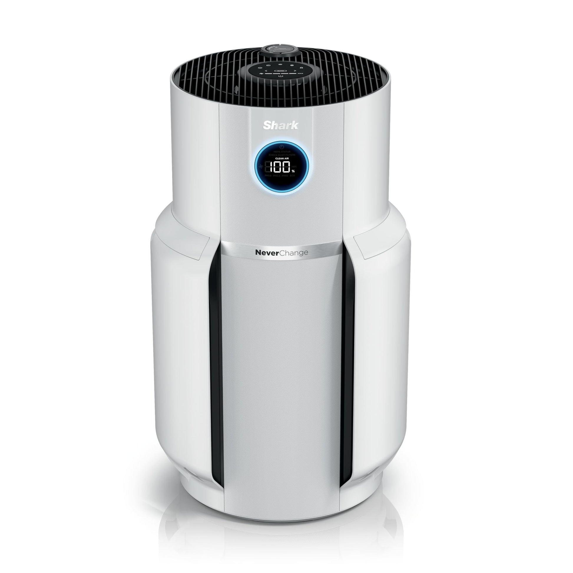 Shark Air Purifier for Home with NeverChange HEPA Air Filter, 1400 sq. ft. for Powerful Multi-Room Purification, 5-Year Filter, Filters Smoke, Captures 99.98% of Particles & Dust, HP302C Shark