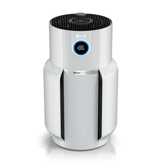 Shark Air Purifier for Home with NeverChange HEPA Air Filter, 1400 sq. ft. for Powerful Multi-Room Purification, 5-Year Filter, Filters Smoke, Captures 99.98% of Particles & Dust, HP302C Shark