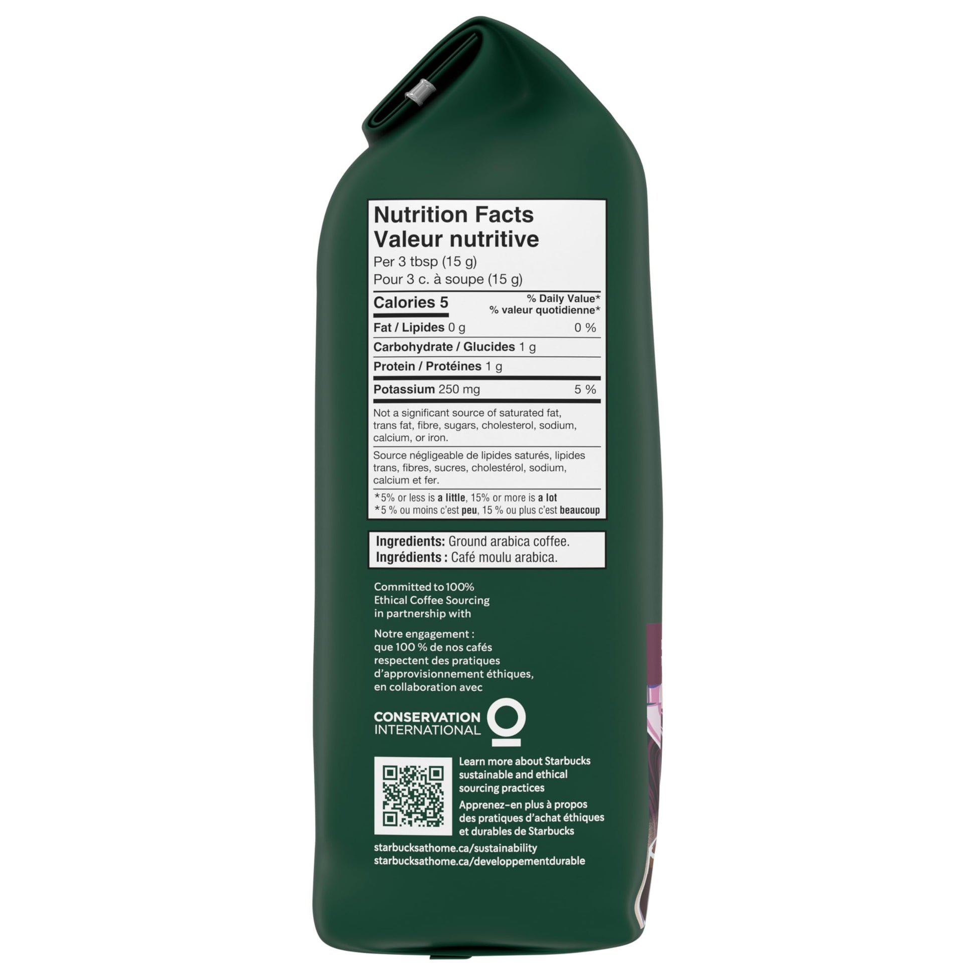 Starbucks Espresso Roast Ground Coffee 340g - 6 Pack Dark Roast