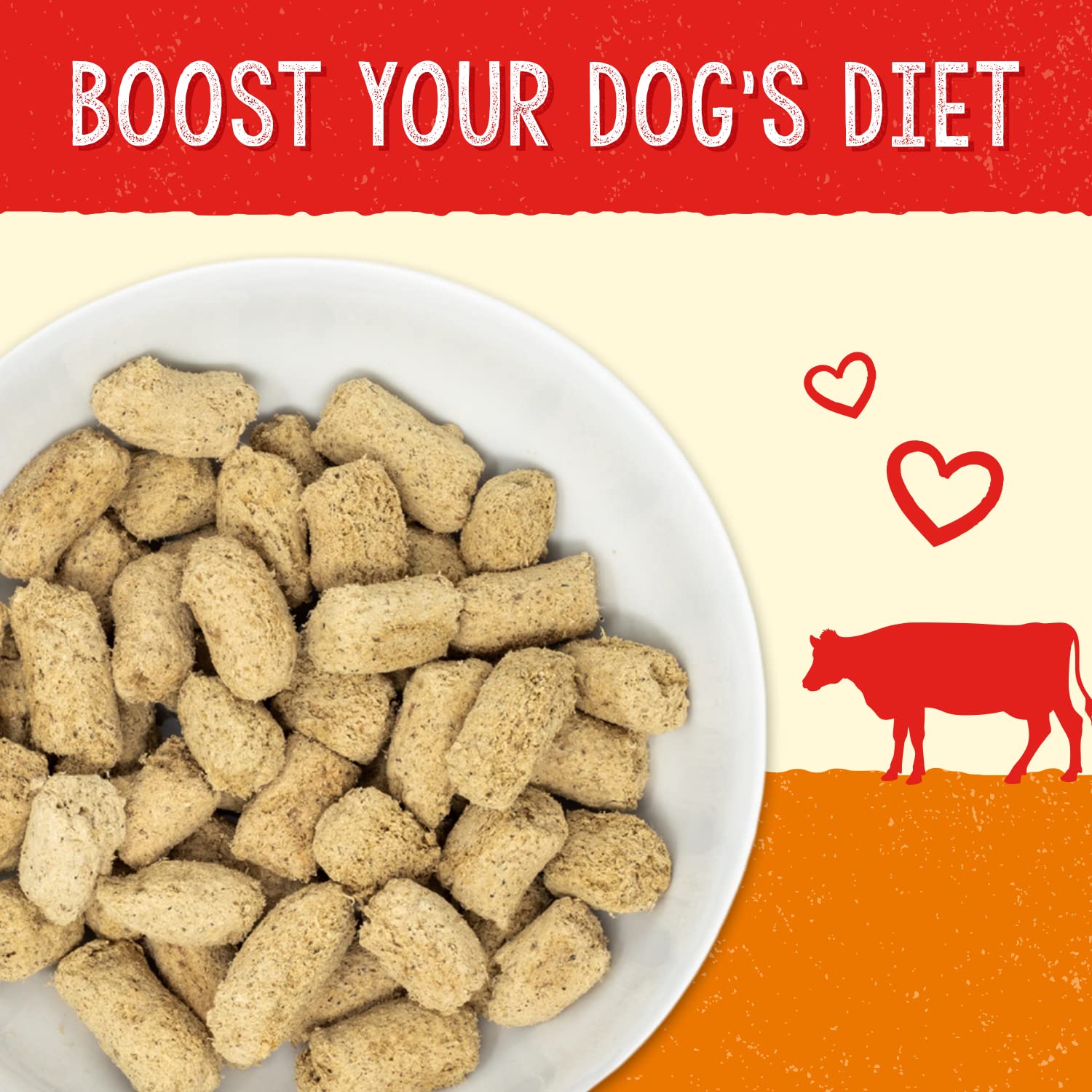 Stella & Chewy's Stella's Solutions Digestive Support Grass-Fed Beef Dinner Morsels Freeze-Dried Raw Dog Food, 368g Stella & Chewy's