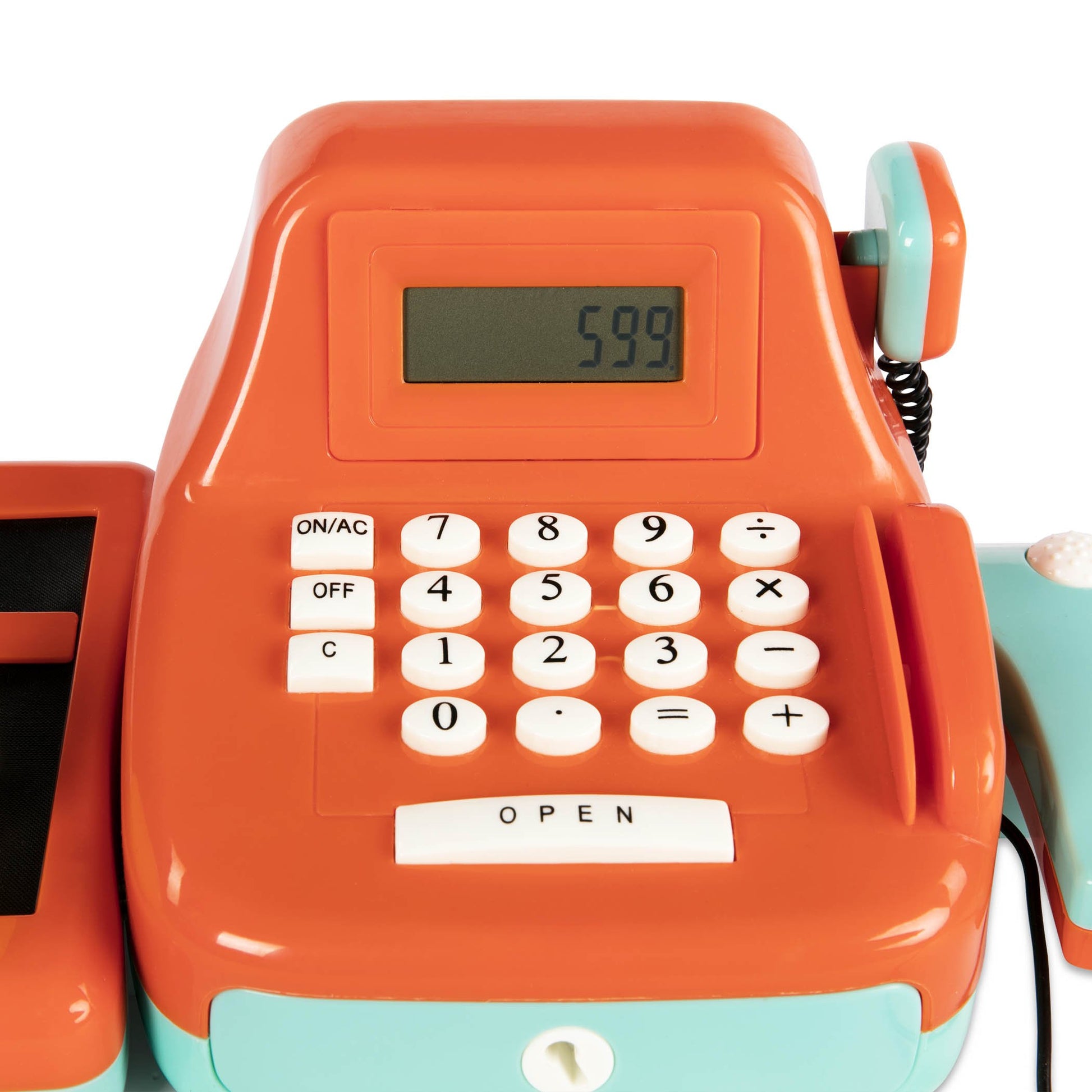 Battat Kids Cash Register with Scanner & Sounds, 26-Piece Set, 26 Pieces Battat