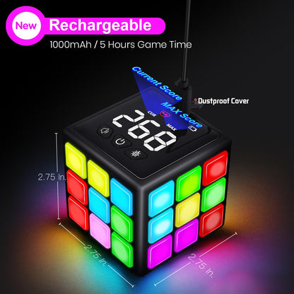 Xinbeiya Rechargeable Handheld Cube with Games, 15 Fun Brain & Memory Games 🍁 All In One Marketplace Canada
