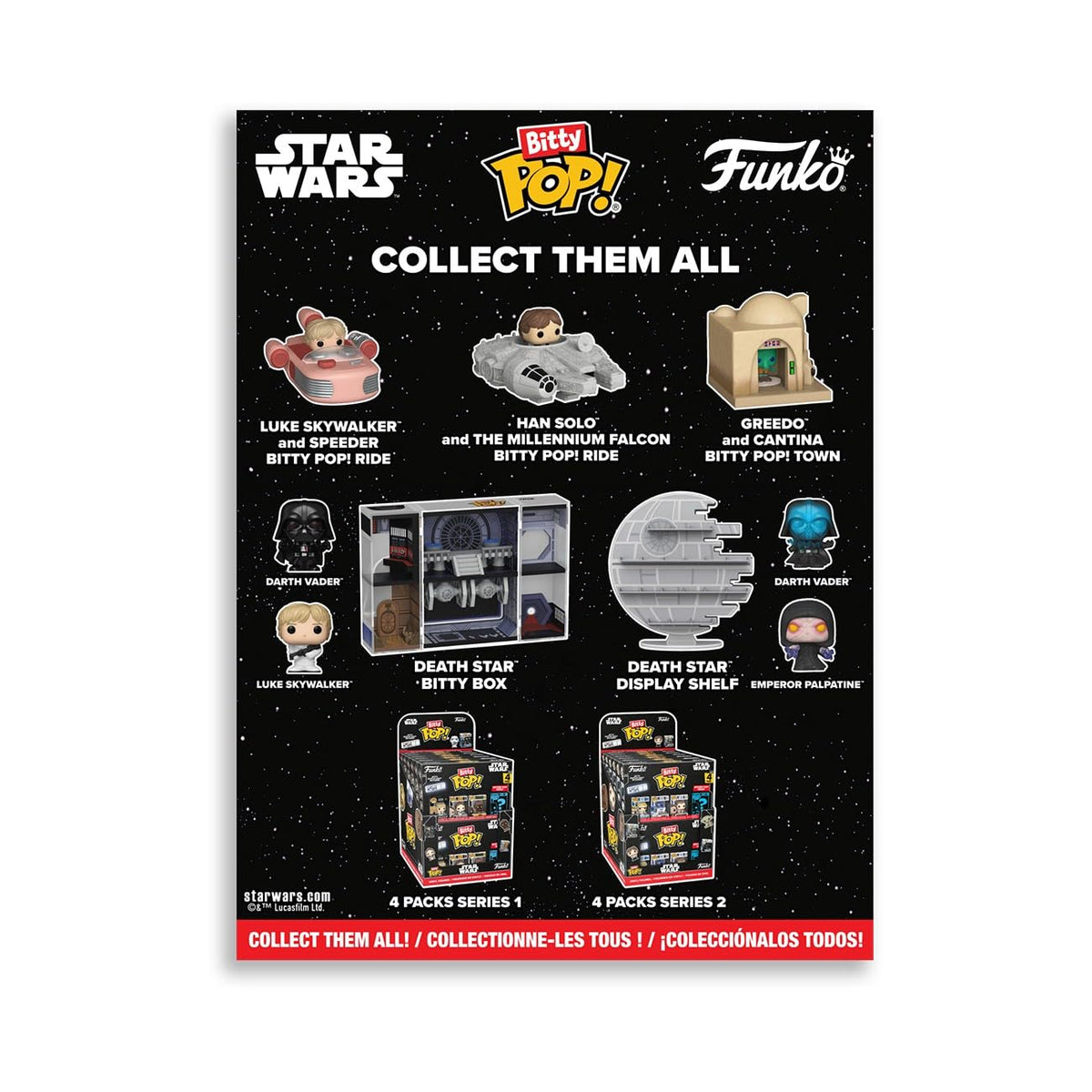 Funko Bitty POP! Countdown Calendar: Star Wars 🍁 All In One Marketplace Canada