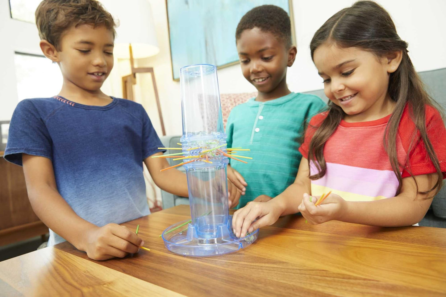 Mattel KerPlunk Kids Game, Easy-to-Learn Family Game for 2 to 4 Players, Don't Let The Marbles Fall 🍁 All In One Marketplace Canada