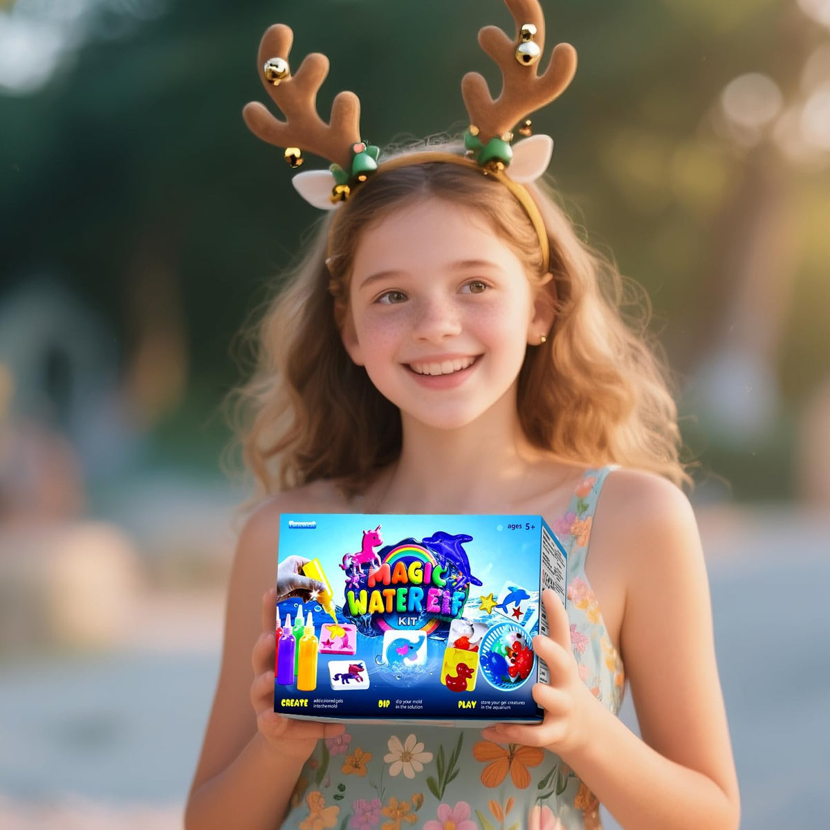 Funewest Magic Water Elf Toy Kit, DIY Aqua Fairy Water Gel Kit for Kid 🍁 All In One Marketplace Canada