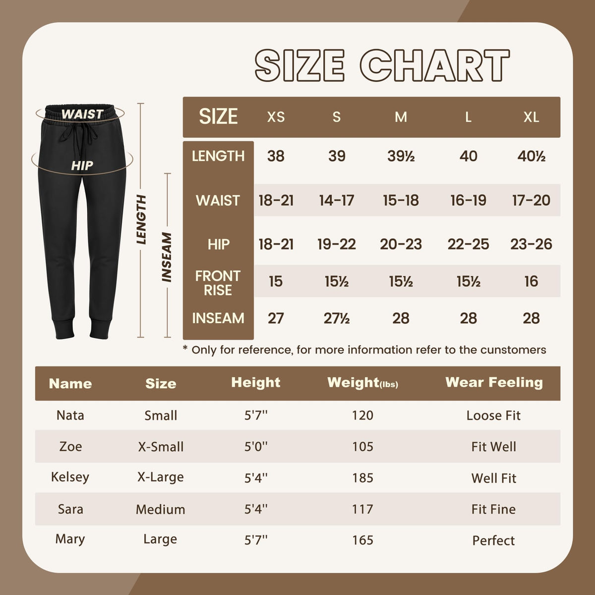 CAMPSNAIL Fleece Lined Sweatpants Woman-Joggers Woman with Pockets Pants 🍁 All In One Marketplace Canada