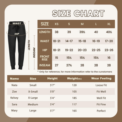 CAMPSNAIL Fleece Lined Sweatpants Woman-Joggers Woman with Pockets Pants 🍁 All In One Marketplace Canada