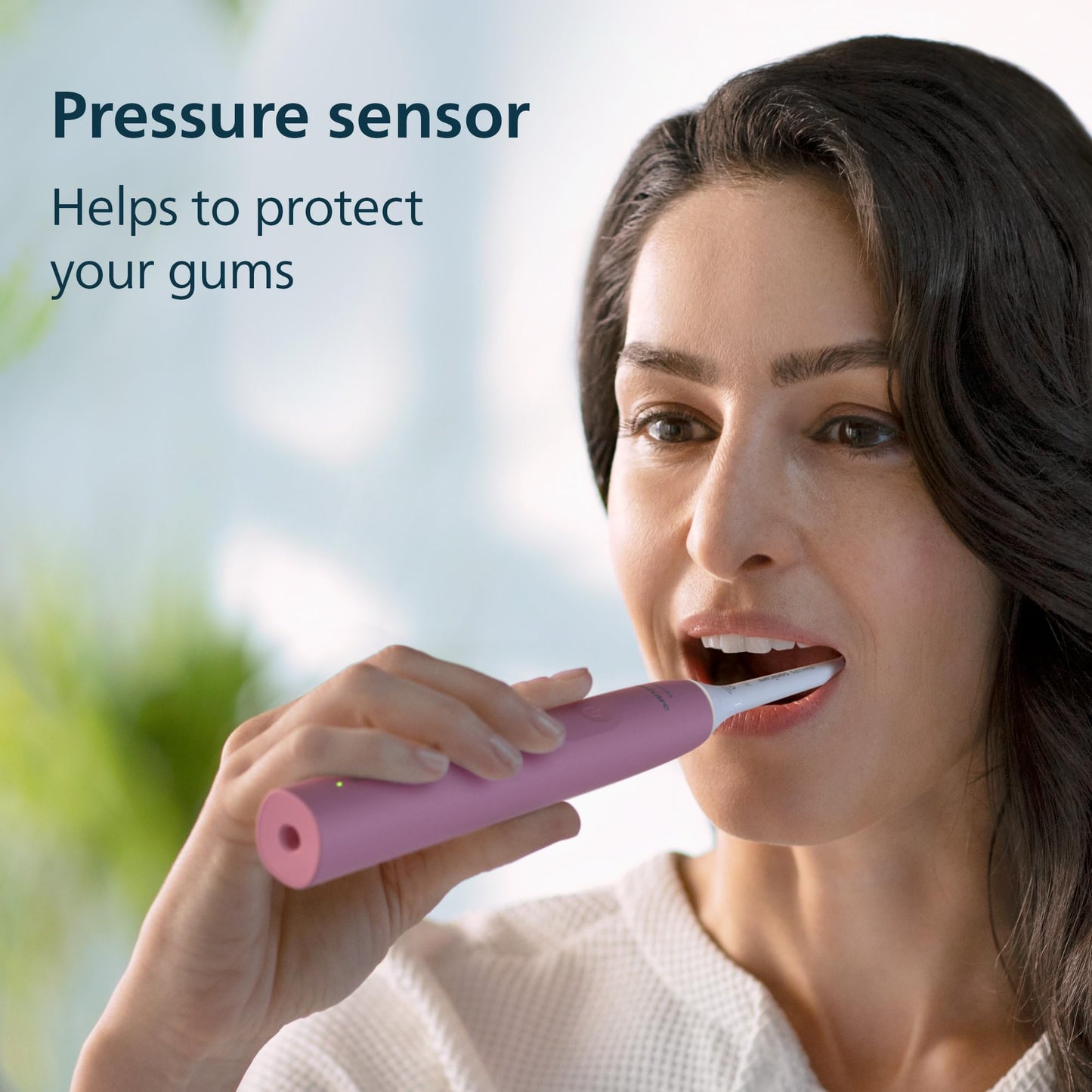 Philips Sonicare 4900 Rechargeable Electric Toothbrush, 1 Brush Head, Pink PHILIPS
