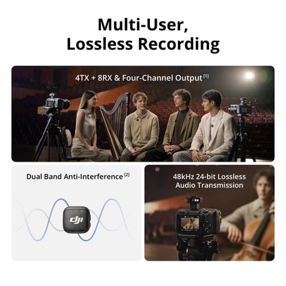 DJI Mic 3 Transmitter, Wireless Mini Microphone for iPhone/Camera/Android, Lightweight & Intuitive, Lavalier Microphone, 32-bit Float, Integrated Timecode, Vlog, Interview, Streaming 🍁 All In One Marketplace Canada