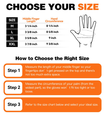 JDL 100% Waterproof Winter Work Gloves for Men & Women, Thermal Insulated Freezer Gloves for Cold Weather, Super Grip Palm, Carbon Black, Large 🍁 All In One Marketplace Canada