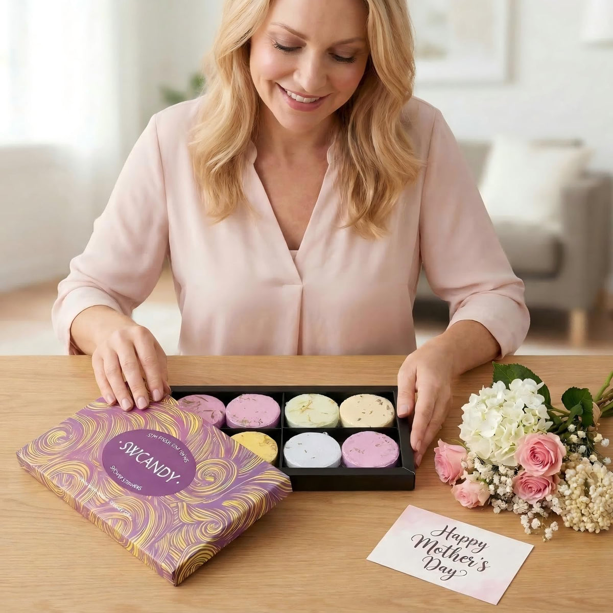 SWCANDY Shower Steamers Aromatherapy Gifts for Women 8 Pcs Shower Home Spa 🍁 All In One Marketplace Canada