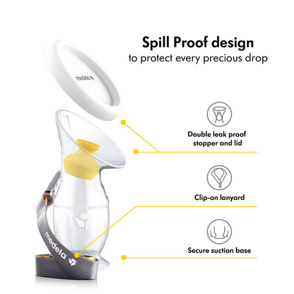 Medela Silicone Breast Milk Collector | 3.4oz | 1Ct