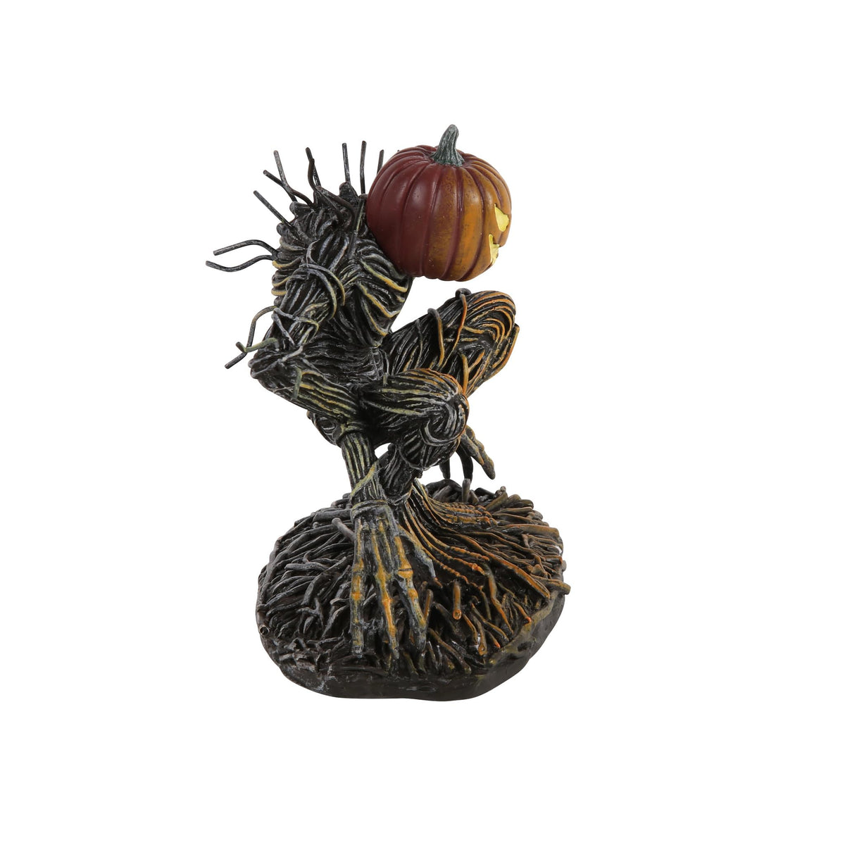Figurine accessoire de collection Department 56 Village Halloween, « Scarecrow Grapevine of Wrath », 9,8 cm, multicolore