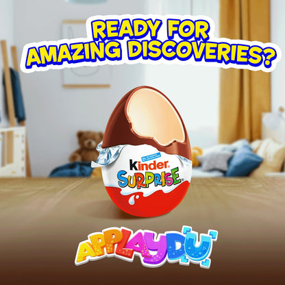Kinder Surprise Milk Chocolate Eggs with Toys - Pack of 24 (480g)