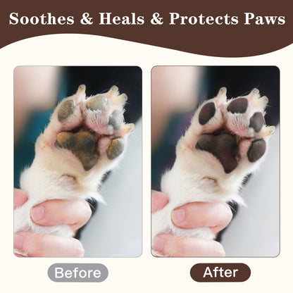 Dog Paw Balm Stick(2.4oz) | Natural Paw Protection for Dogs | Dog Essentials for Dog Winter Dry Cracked Dog Paw & Nose | Dog Gift Accessories for Pets | Dog Stuff with Shea Butter & Beewax 🍁 All In One Marketplace Canada