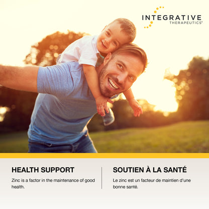 Integrative Therapeutics Zinc Carnosine – Premium Zinc Supplement – 75mg of Zinc Carnosine – Factor in the Maintenance of Good Health - PepZin GI – 60 Capsules - Available at All In One Marketplace Canada