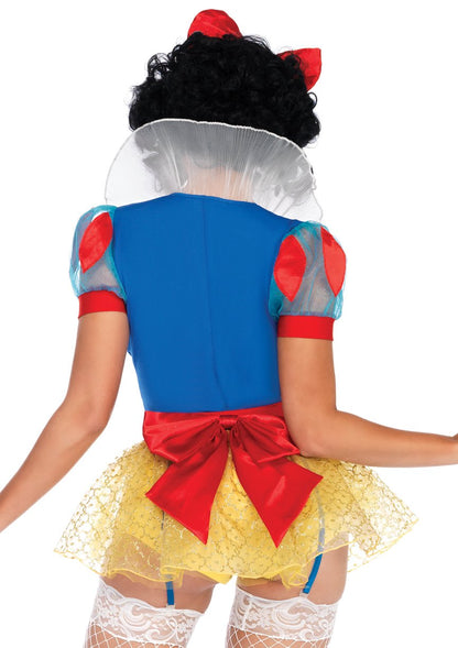 Costume d'Halloween sexy Blanche-Neige pour femme de Leg Avenue, multicolore, taille M