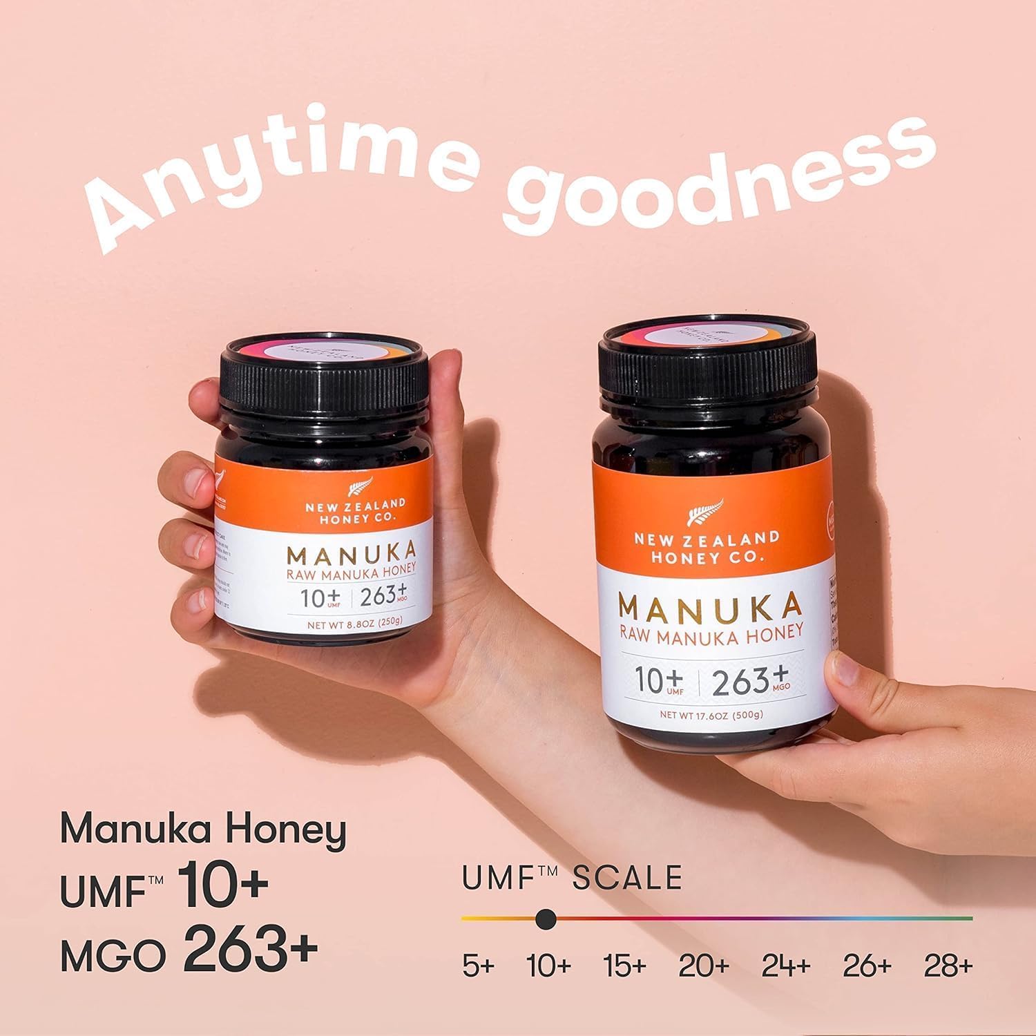 New Zealand Honey Co. Raw Manuka Honey UMF 10+ | MGO 263+ | 250g