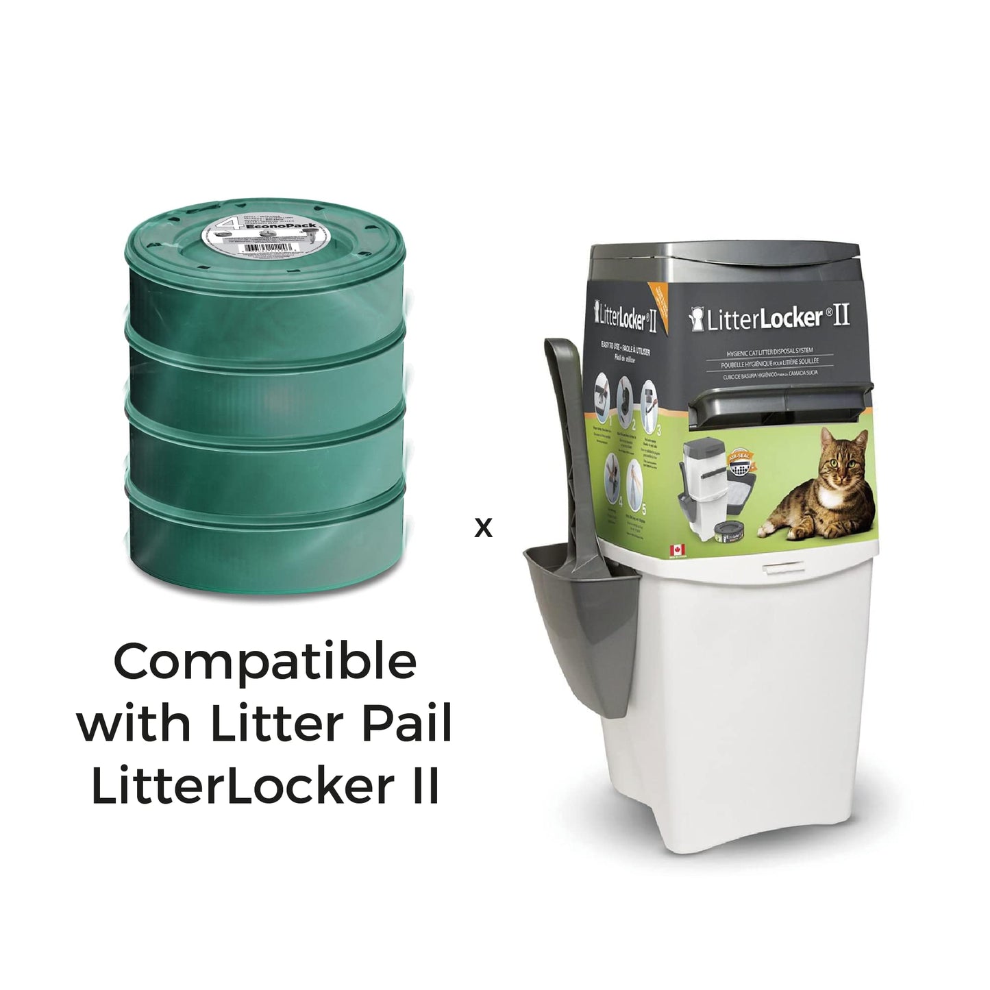 LitterLocker LitterLocker LLII-4RE Refill, 4-Pack 🍁 All In One Marketplace Canada
