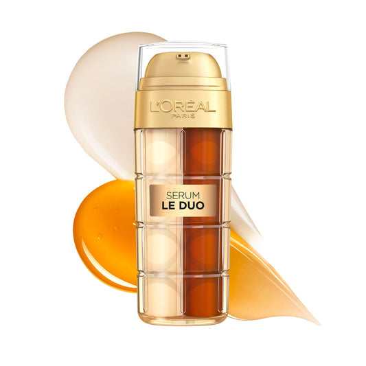 L'Oréal Paris Age Perfect Le Duo, Peptide Serum and Vitamin C & B3 Serum, Hydrating Anti-Aging Face Serum with Collagen Peptides & Vitamin B3, 30 mL - Available at All In One Marketplace Canada