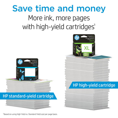 Original HP 910XL Black High-Yield Ink Cartridge | Works with HP OfficeJet 8010 8020 HP OfficeJet Pro 8020 8030 | Eligible for Instant Ink, High Yield