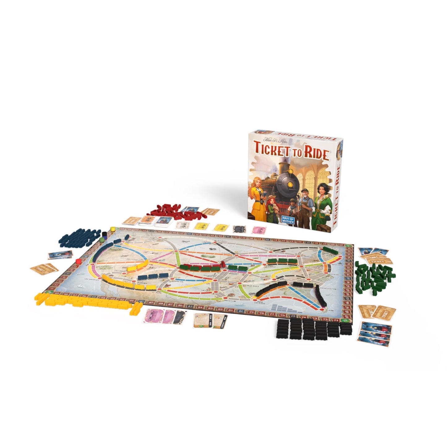Ticket to Ride - Refresh (English Version) - A Game by Asmodee 🍁 All In One Marketplace Canada