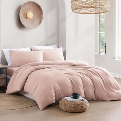 Queen Duvet Cover, Pre-Washed Soft Microfiber 3 Piece Set - Sepia Rose 🍁 All In One Marketplace Canada