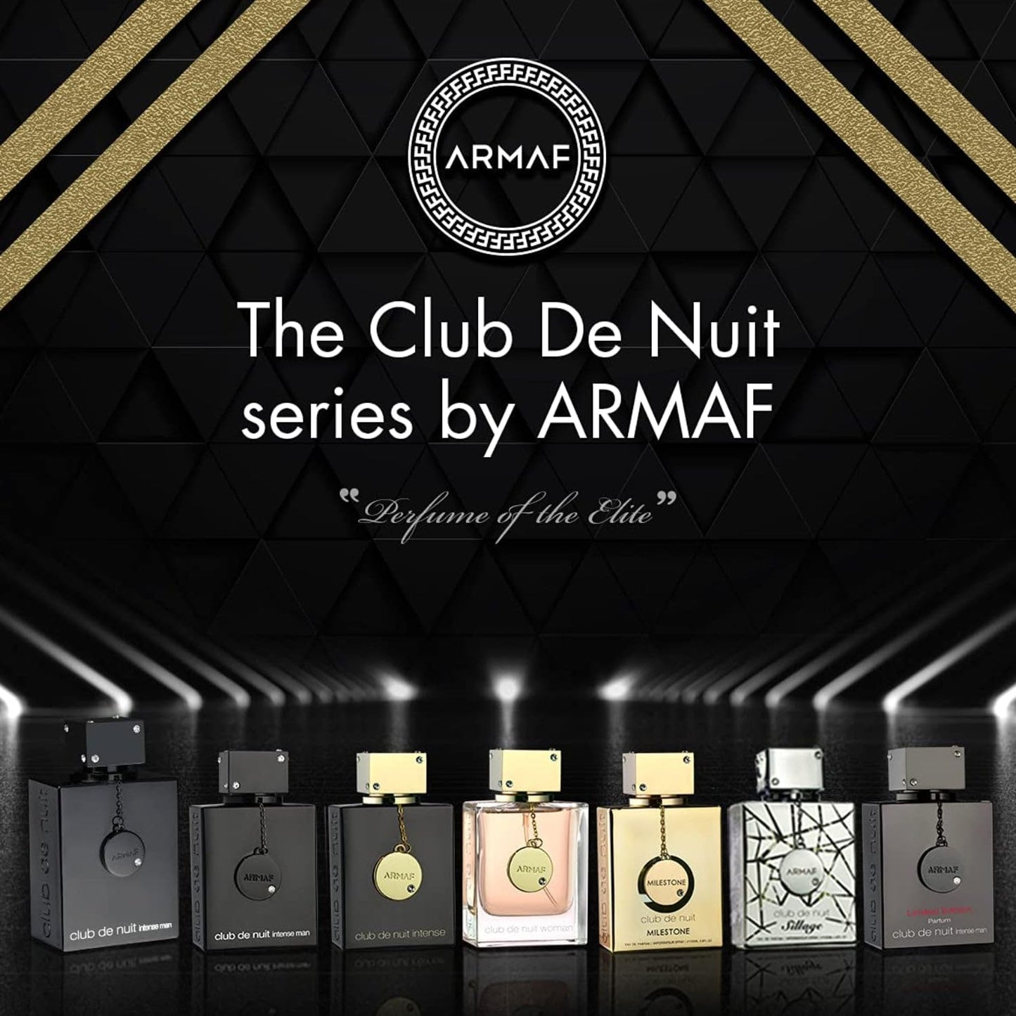 ARMAF S Club De Nuit Intense for Men Eau De Toilette Spray, 3.4 ounces, black, 106 ml / 3.6 oz (31470) - Available at All In One Marketplace Canada