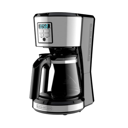 BLACK + DECKER 12 Cup Programmable Coffee Maker in Stainless Steel, CM1231SC - Available at All In One Marketplace Canada