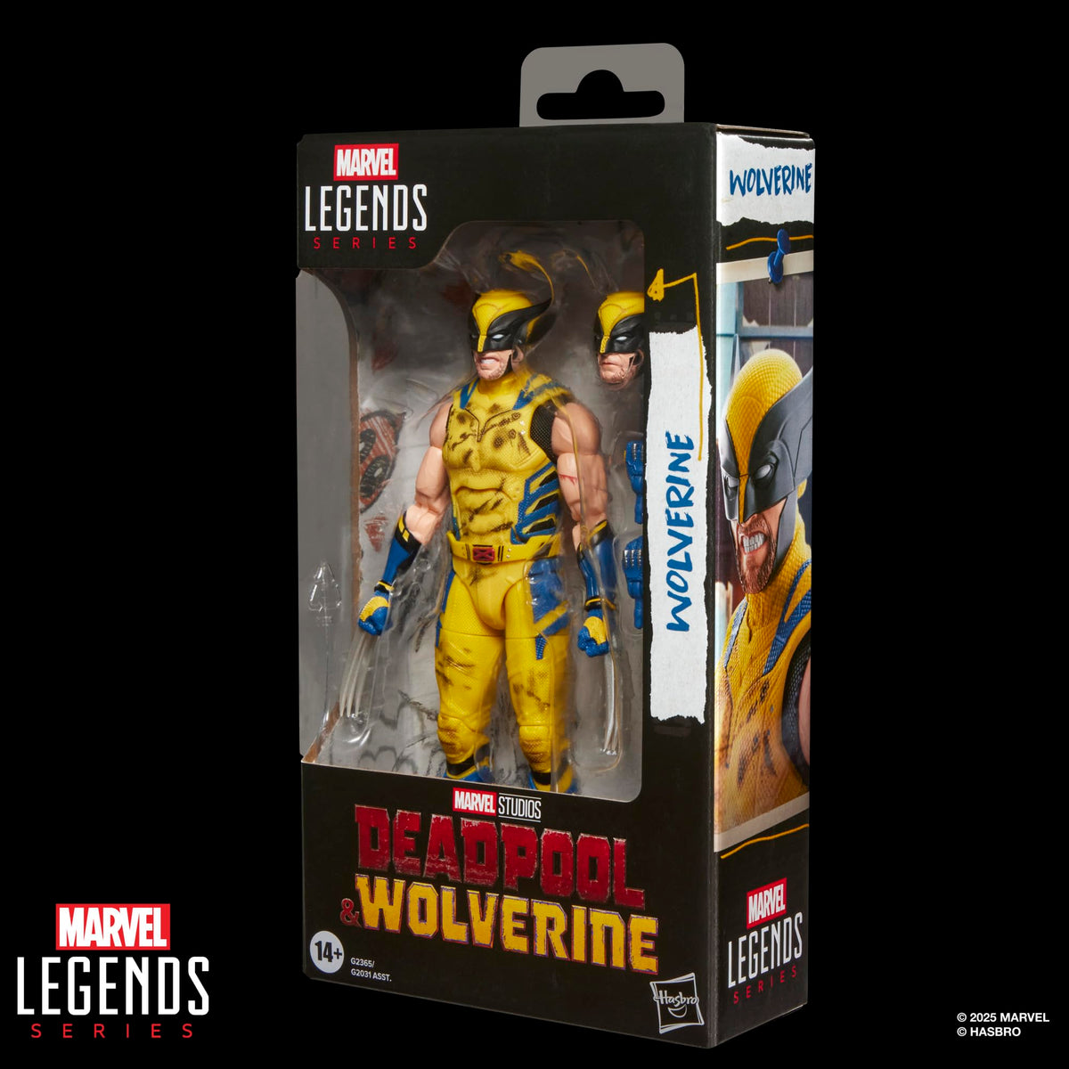 Marvel Legends Series Wolverine, Marvel Studios' Deadpool & Wolverine Movie Collectible 6-Inch Action Figure Gift