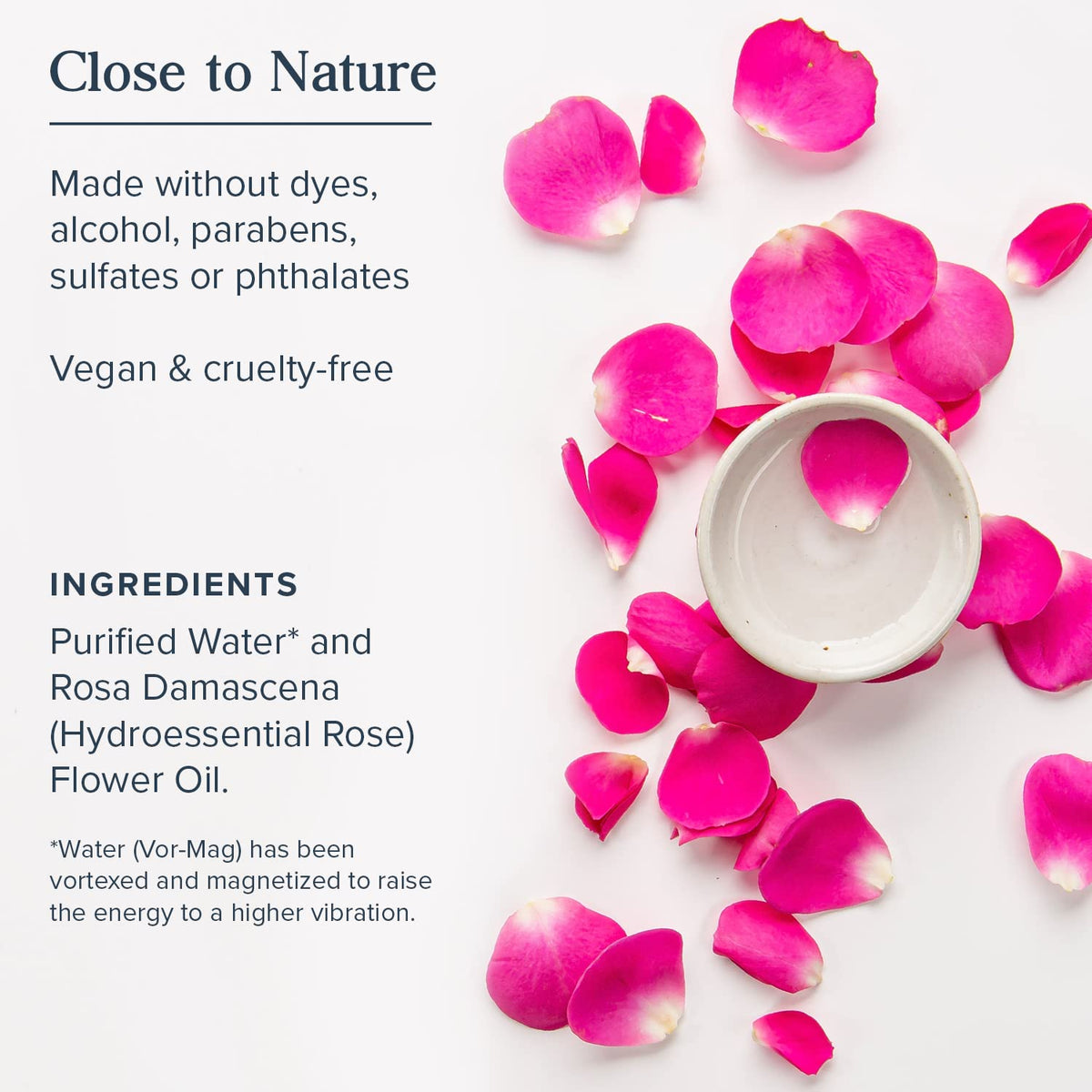 Heritage Store – Rosewater | Refreshing Facial Mist | Aromatherapy Mist for Glowing Skin | Vegan & Cruelty Free | Alcohol & Paraben Free | 8 FL OZ | 237 ML
