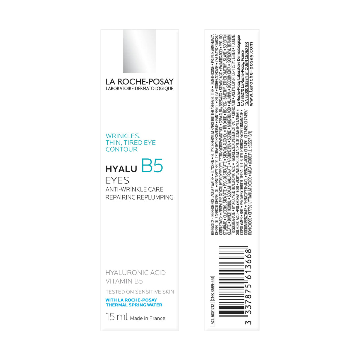 La Roche Posay Hyalu B5 Hydrating Under Eye Cream, 15mL