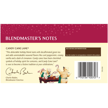 Celestial Seasonings Candy Cane Lane Decaf Holiday Tea, 20 Tea Bags per box, (Pack of 6) 🍁 All In One Marketplace Canada