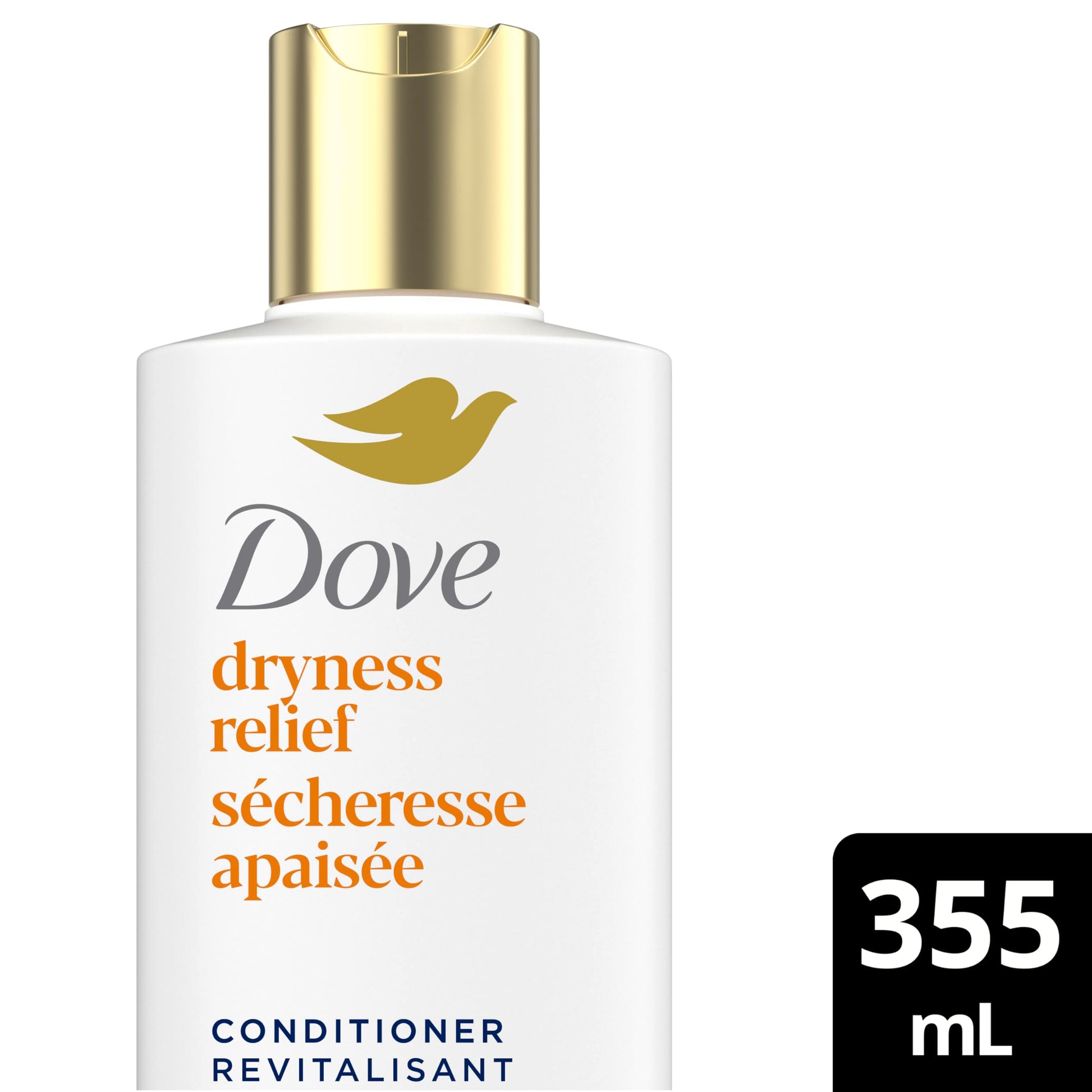Dove Dryness Relief Damage Therapy Shampoo & Conditioner, 355mL, 4-Pack Dove