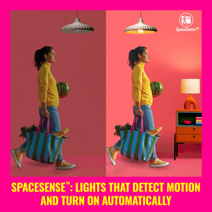 WiZ Connected 60W A19 LED Smart Light Bulbs - Connects to Your Wi-Fi - E26 Smart Bulb - Control with Voice or App + Activate with Motion - Matter Compatible - 3 Pack 🍁 All In One Marketplace Canada