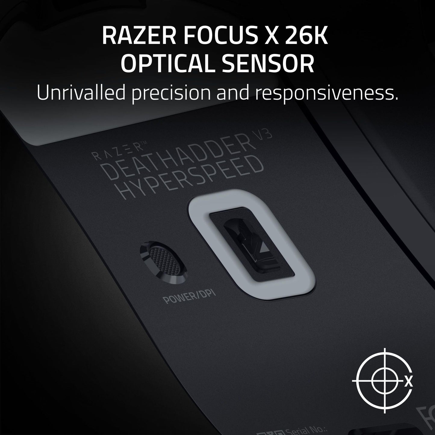 Razer DeathAdder V3 HyperSpeed Wireless Gaming Mouse: 55g Lightweight - USB C Charging - Up to 100 Hr Battery - Advanced 26K Optical Sensor - Gen 3 Optical Switches - 8 Programmable Controls - Black 🍁 All In One Marketplace Canada