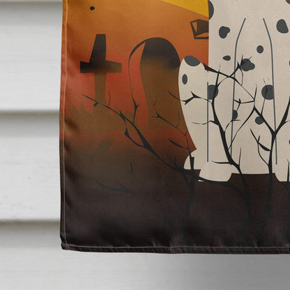Drapeau de maison en toile Caroline's Treasures BB4363CHF Dalmatien d'Halloween, grand format, multicolore