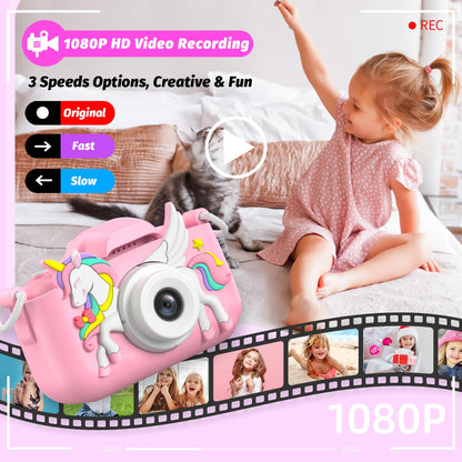 Masterbee Children's Camera Toys for Girls & Boys, 3-12 Years - 1080P HD Video Kids Digital Camera - Perfect for Christmas & Birthday Gifts 🍁 All In One Marketplace Canada